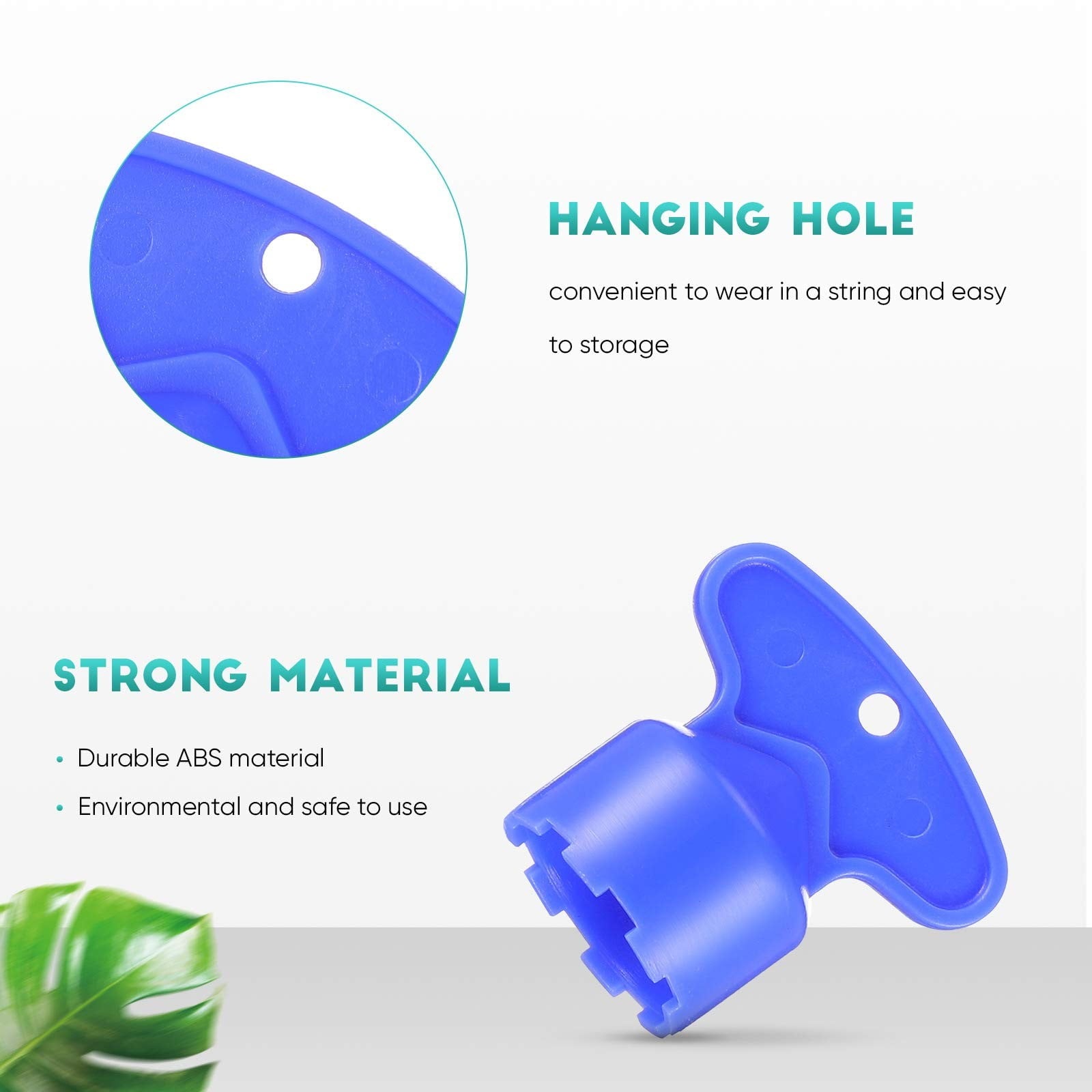 Faucet Aerator Removal Tools Kit, Universal Wrench Key Set in 5 Sizes | Easy to Use Plastic Tools for Bathroom & Kitchen Sink Faucet Mainten - Image 4