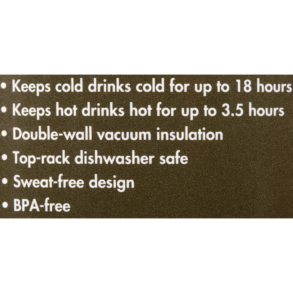 Ozark Trail 32 oz Stainless Steel Insulated Tumbler, Black