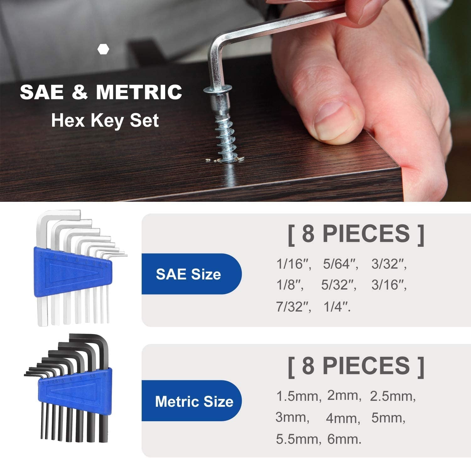 Magnetic Screwdriver Set, 79-Piece Multi-Purpose Slotted/Phillips Screwdriver Kit with Precision Screwdrivers, Allen ... - Image 6