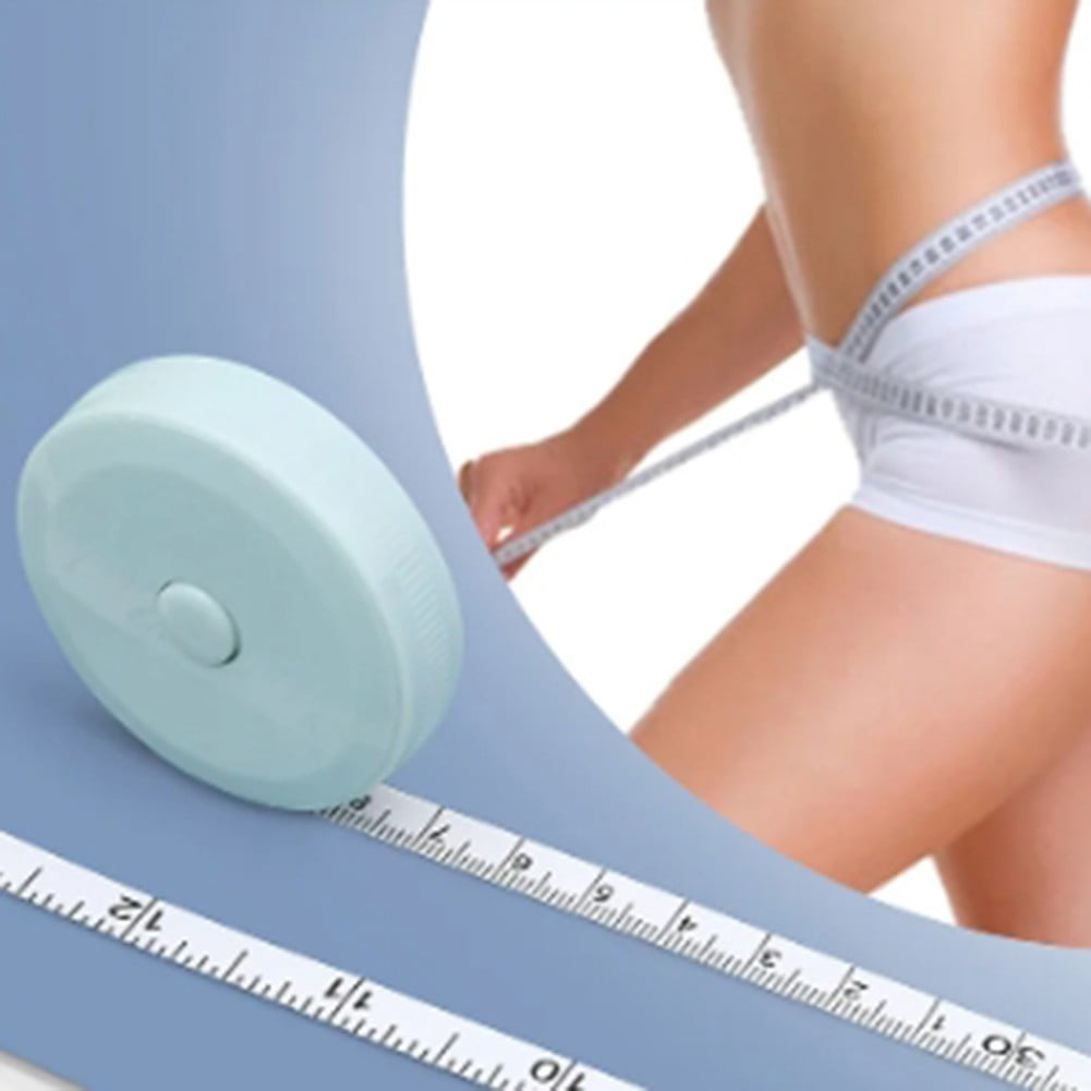 1pc Retractable Body Measuring Tape 1.5M Measure Ruler For Dress Makers Tailors - Image 2