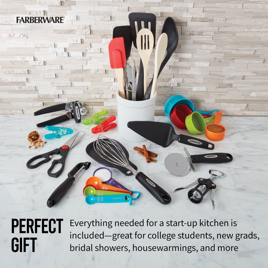 28-Piece Kitchen Utensil &amp; Gadget Set, Multicolor