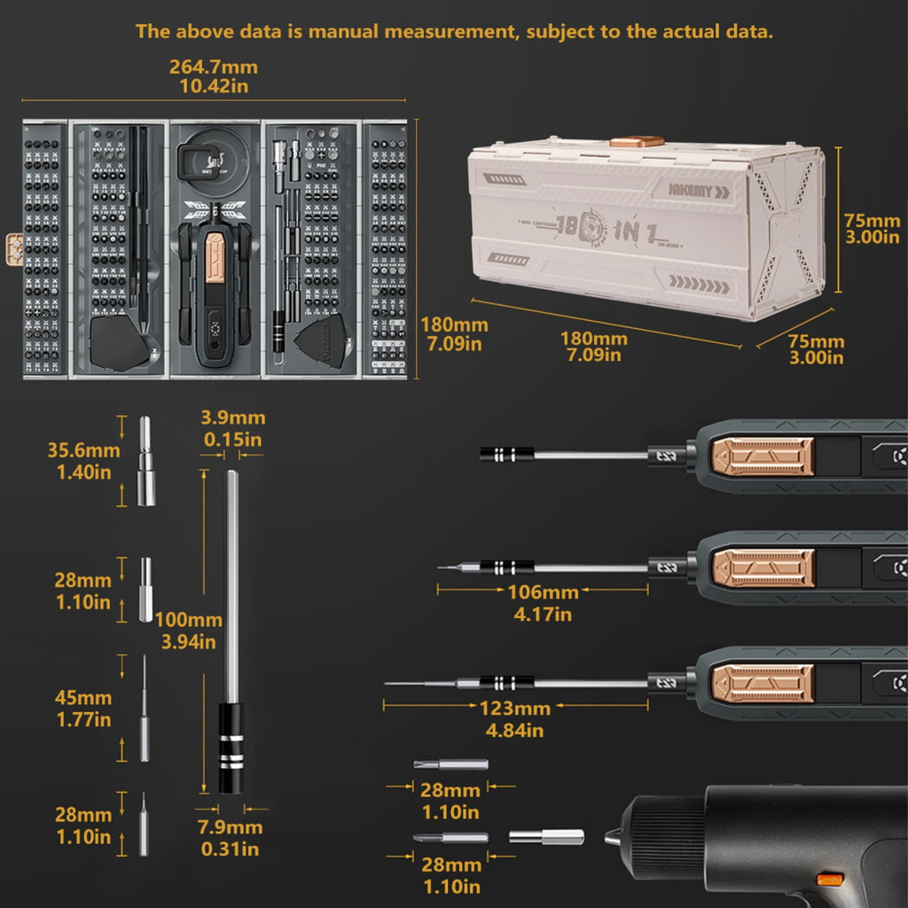 180 in 1 Precision Screwdriver Set - Image 2
