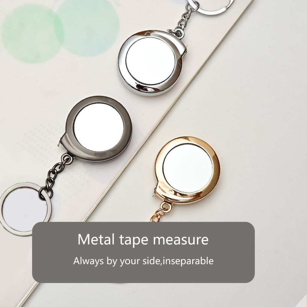 Everyday Carry Steel Tape Measure Lightweight Keyring Feature Measuring Tape - Image 3