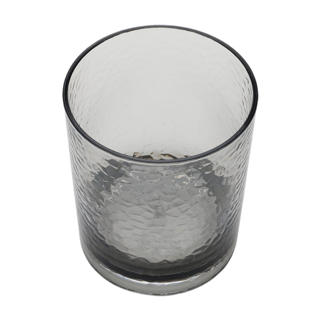 (2 pack) Better Homes &amp; Gardens 14-Ounce Tritan Short Hammered Tumbler, Smoke
