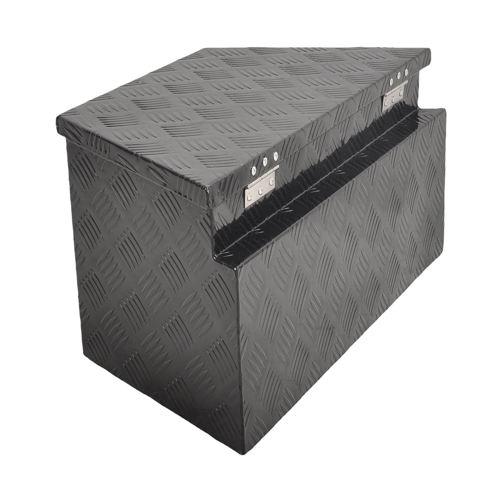 26 Inch Aluminum Trailer Tongue Tool Box Truck Bed Toolbox Underbody Storage - Image 2