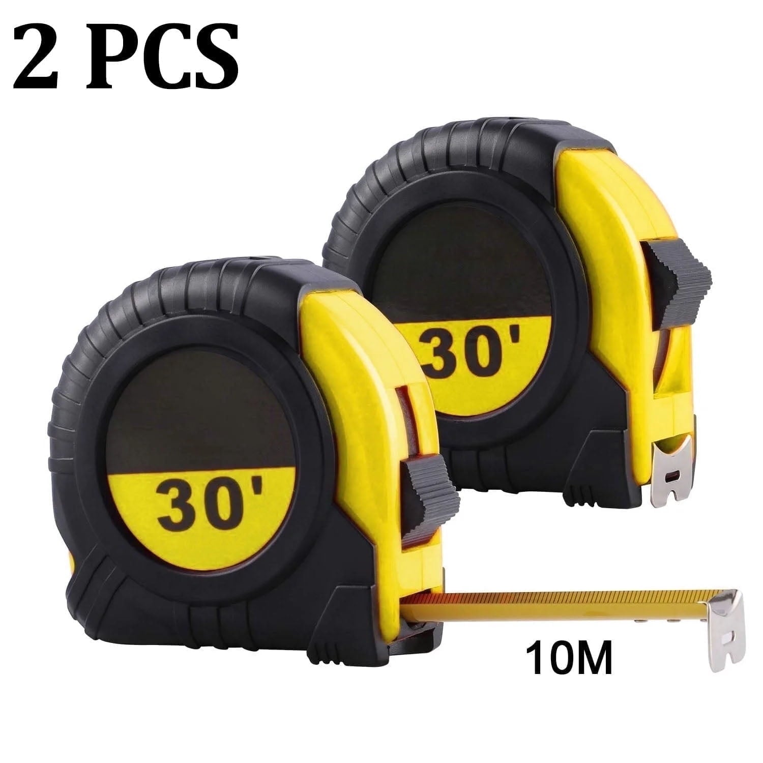 10 M Tape Measure 30-Foot, 2 Pack Bulk Easy Read Measuring Tape Retractable Metric/Fractional, Measurement Tapes 29./...