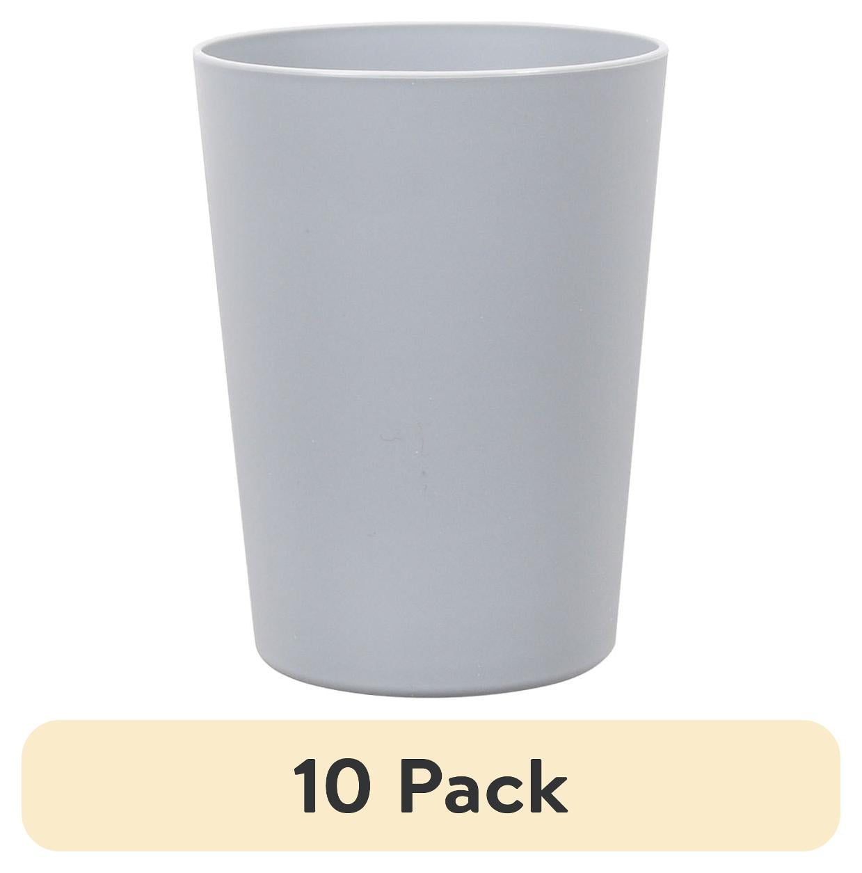 (10 pack) - Dark Blue Round Plastic Tumbler, 18-Ounce