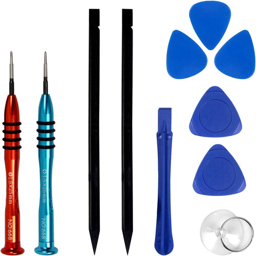 11Pcs Repair Kit for Switch, Screwdriver Set Magnetic (Y1.5&PH000) for Video Game Controller, Opening Pry Tool Kit Compatible for PS4/PS5/Xb