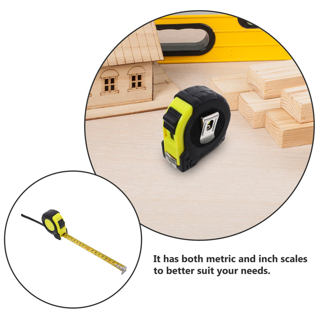 Tape Measure Retractable Measuring 1 Set 2.8X2.8X1.4in - Image 3