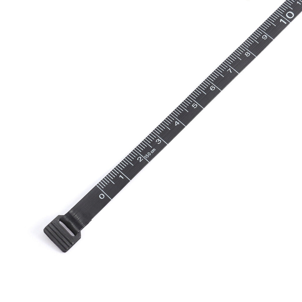 Flexible Clothes Measuring Tape Black PVC for General Users 1Pack - Image 6