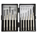 Clupup 11 Pcs Precision Screwdriver Set Corrosion Resistance Rust Repair Tool Set For Watches Glasses Jewelry Small Screw DIY Tool Kit