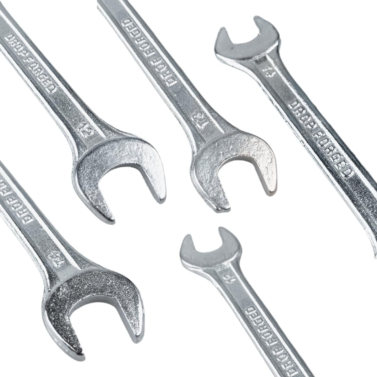 ARTESIA TOOL 5 Piece Set Double Open Ended Spanner Wrenches 10 Sizes 6mm to 15mm Storage Case Included Must Have Tool... - Image 3