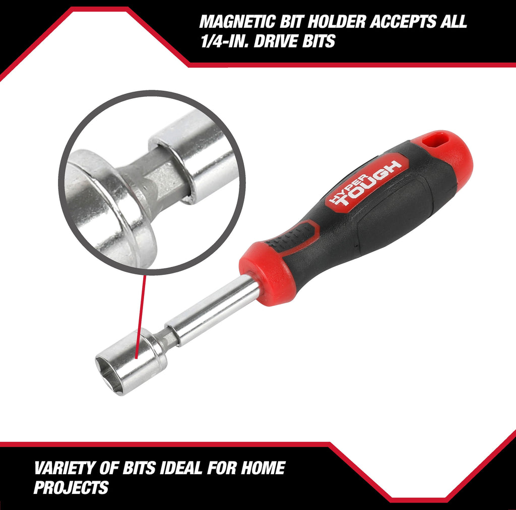 30-Piece Screwdriver Handle and Bit Set in Click Fit Case - Image 4