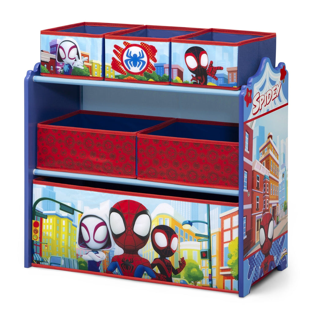 Design and Store 6 Bin Toy Storage Organizer by