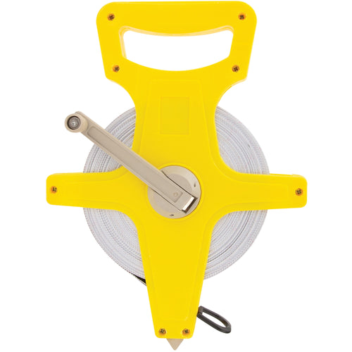 1942 150-Feet Open Reel Tape Measure, Yellow