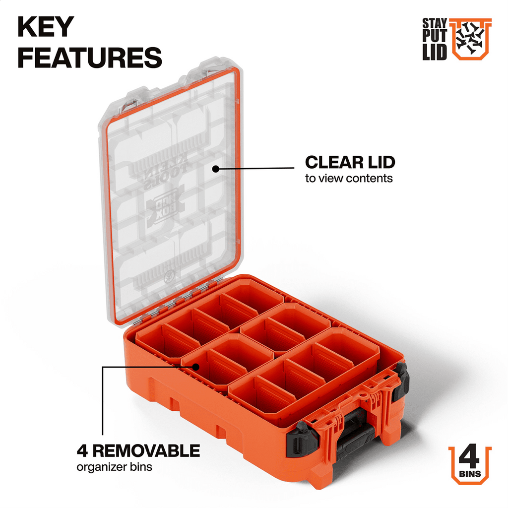 Klein Tools MODbox Component Box, Half Width - Image 3