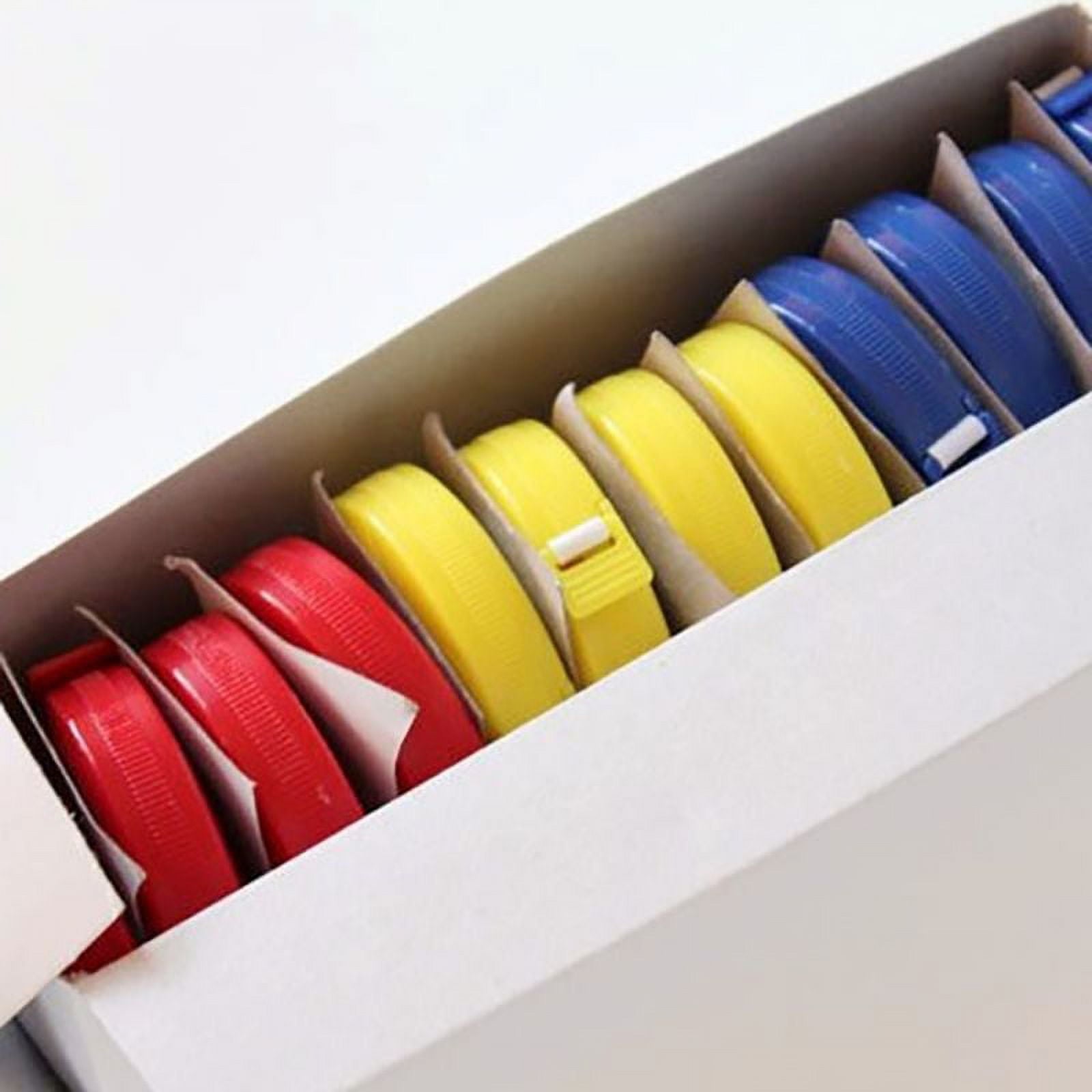 60-Inch 1.5 Meter Soft Retractable Measuring Tape, Pocket, Body Tailor Sewing Craft Cloth Tape Measure (Random Color) - Image 2