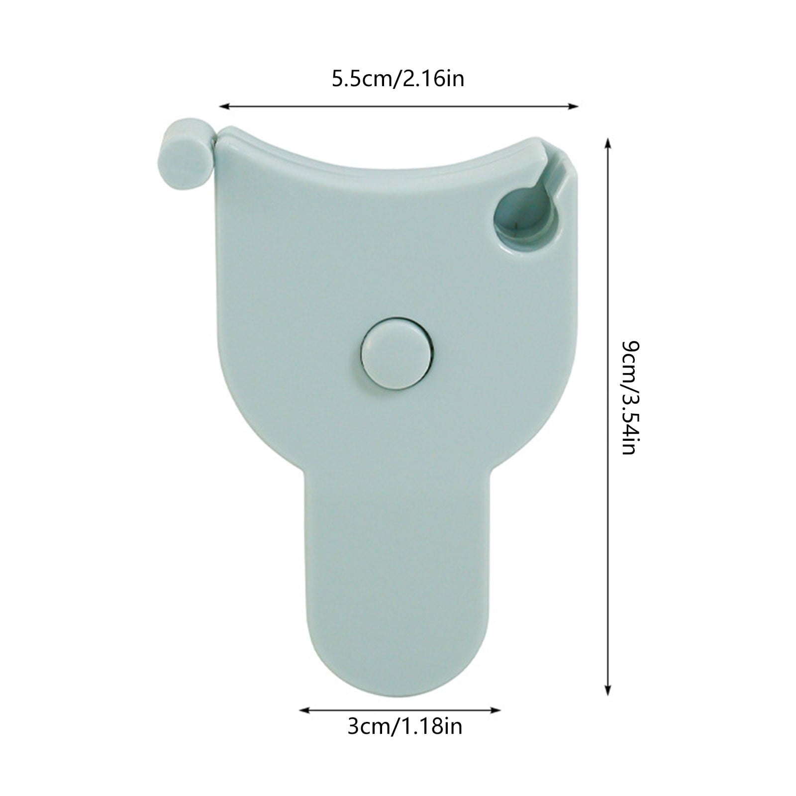 uvwlwu DoubleSided Scale Metric English System Tape Measure Body Measuring Tape 60inch (150cm) Body Tape Measure Retr... - Image 2