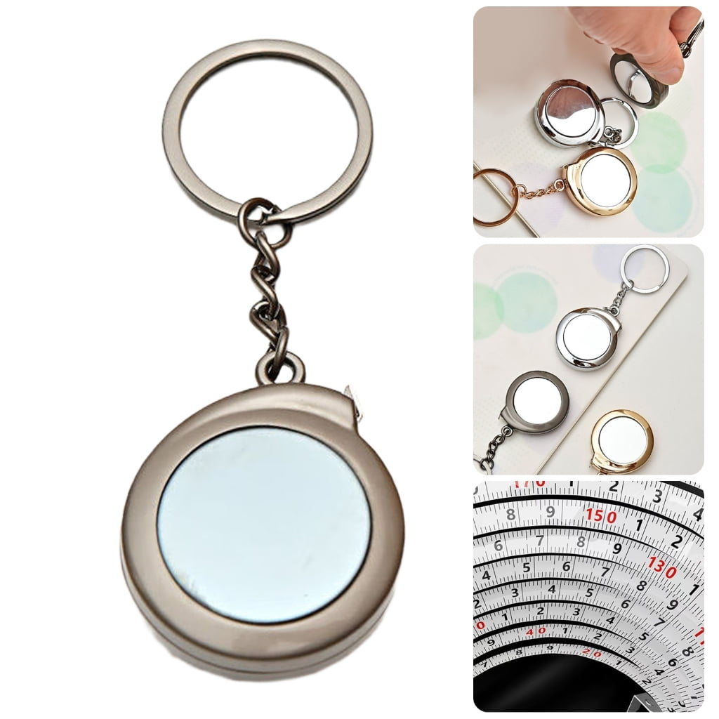 Everyday Carry Steel Tape Measure Lightweight Keyring Feature Measuring Tape - Image 2