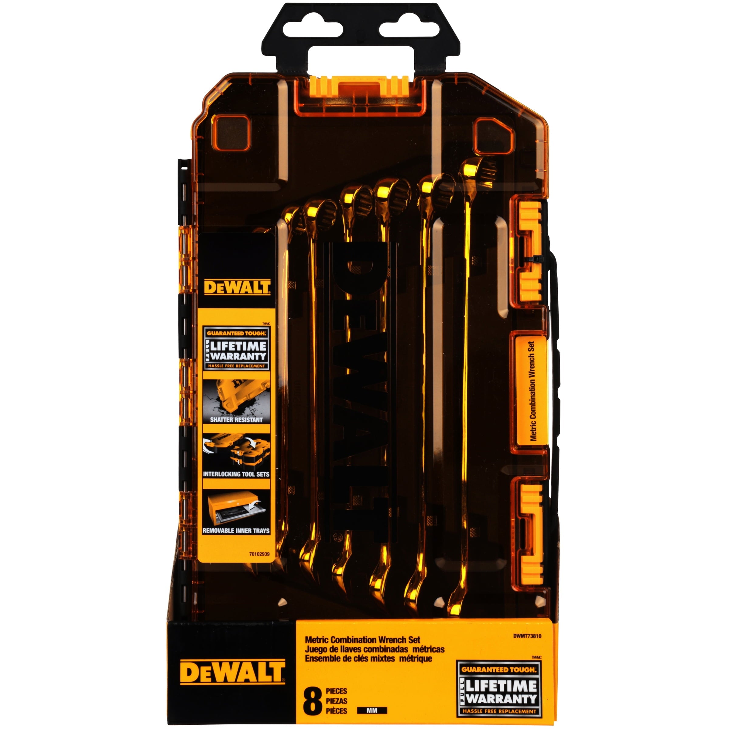 Metric Combination Wrench Set 8 pc Pack - Image 2