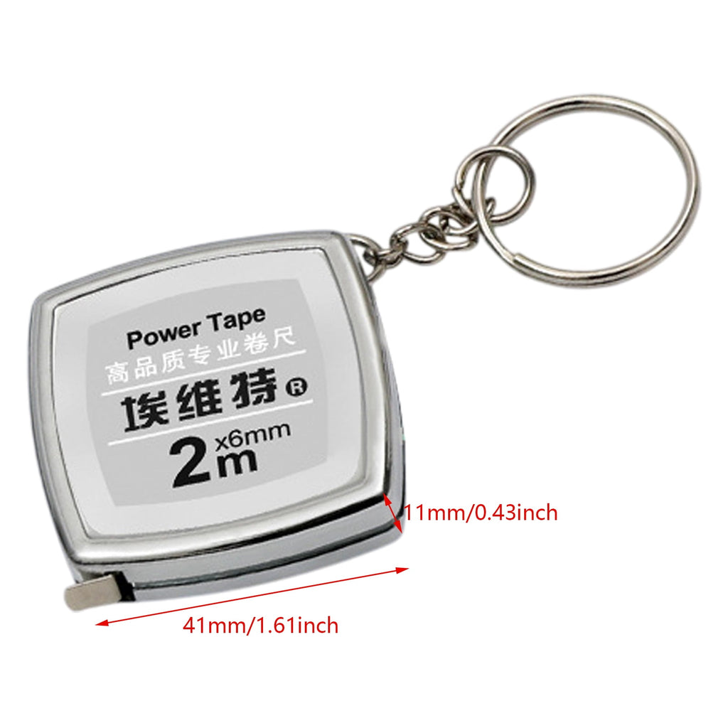 Easy to Carry 2m Small Tape Measure Precisions Measuring Tool for Accurate Measurements in Household & Outdoor activity - Image 3