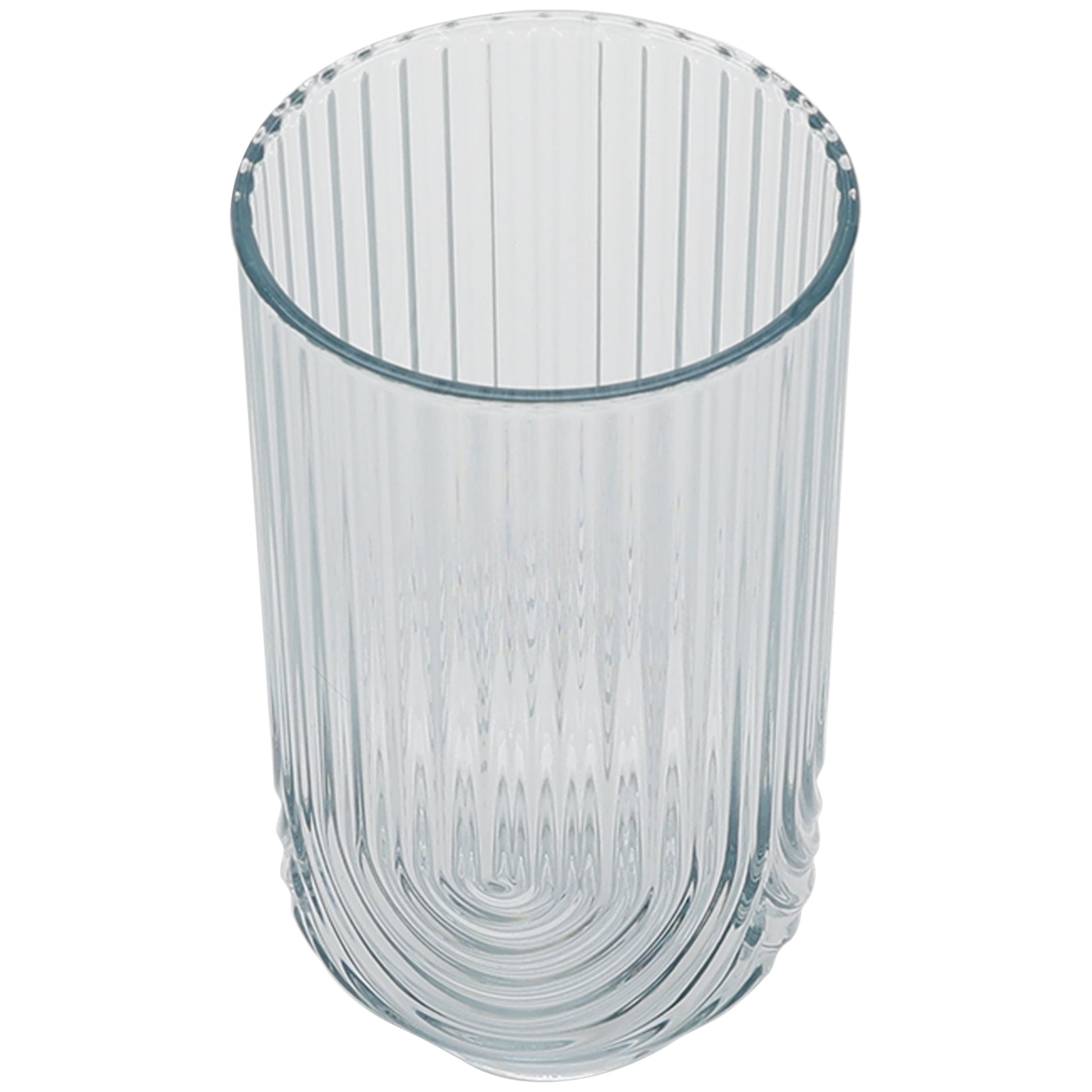(2 pack) Better Homes &amp; Gardens 21-Ounce Tritan Tall Ribbed Arch Tumbler, Teal