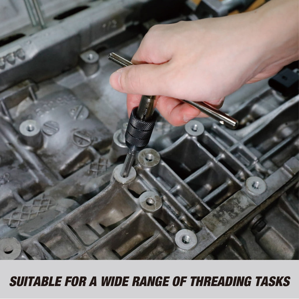 6-Piece Adjustable SAE Tap & T-Handle Wrench Set - Image 5
