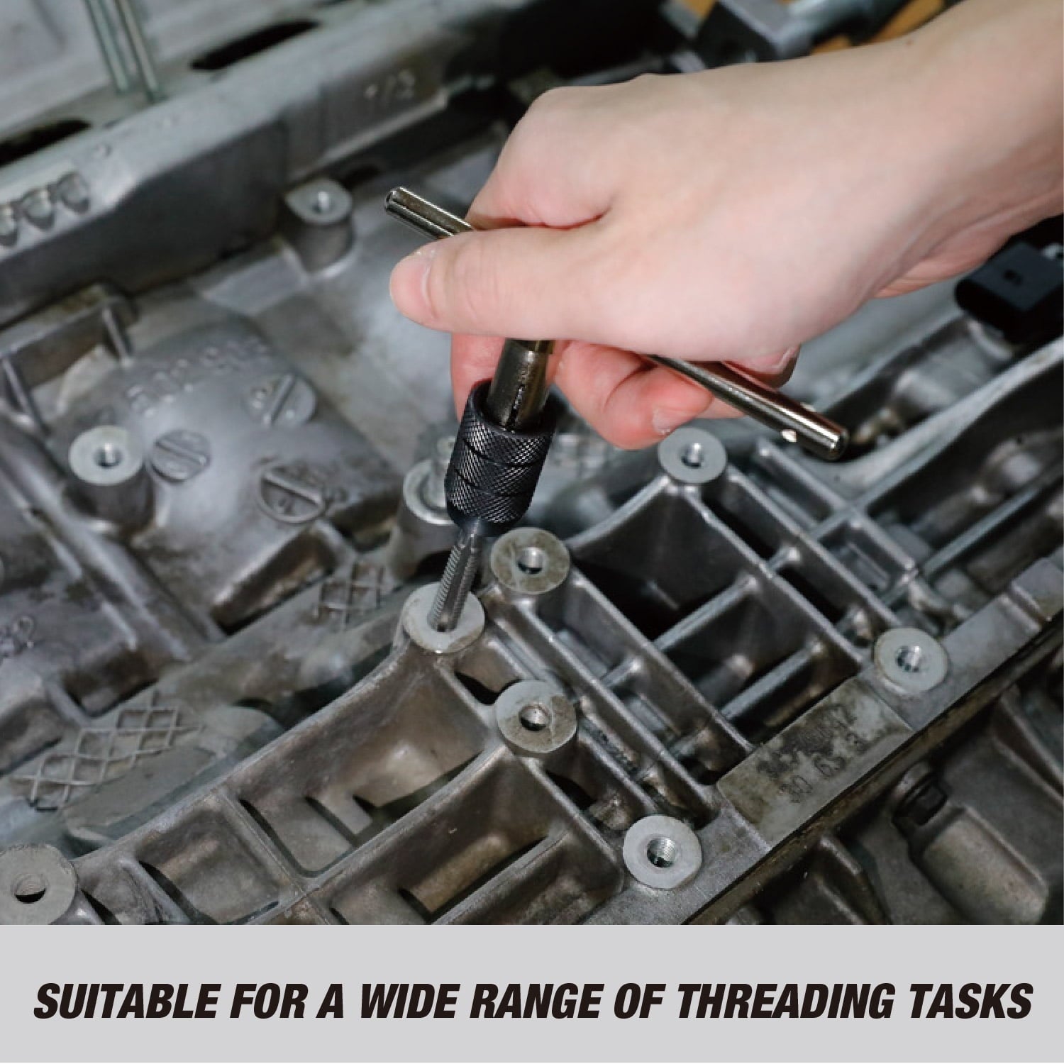 6-Piece Adjustable SAE Tap & T-Handle Wrench Set - Image 5