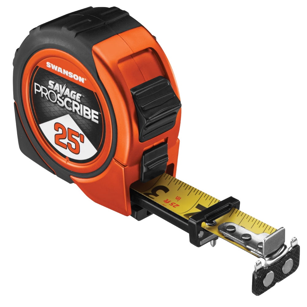 Savage 25-Foot Pro Scribe Magnetic Measuring Tape, Model - Image 3