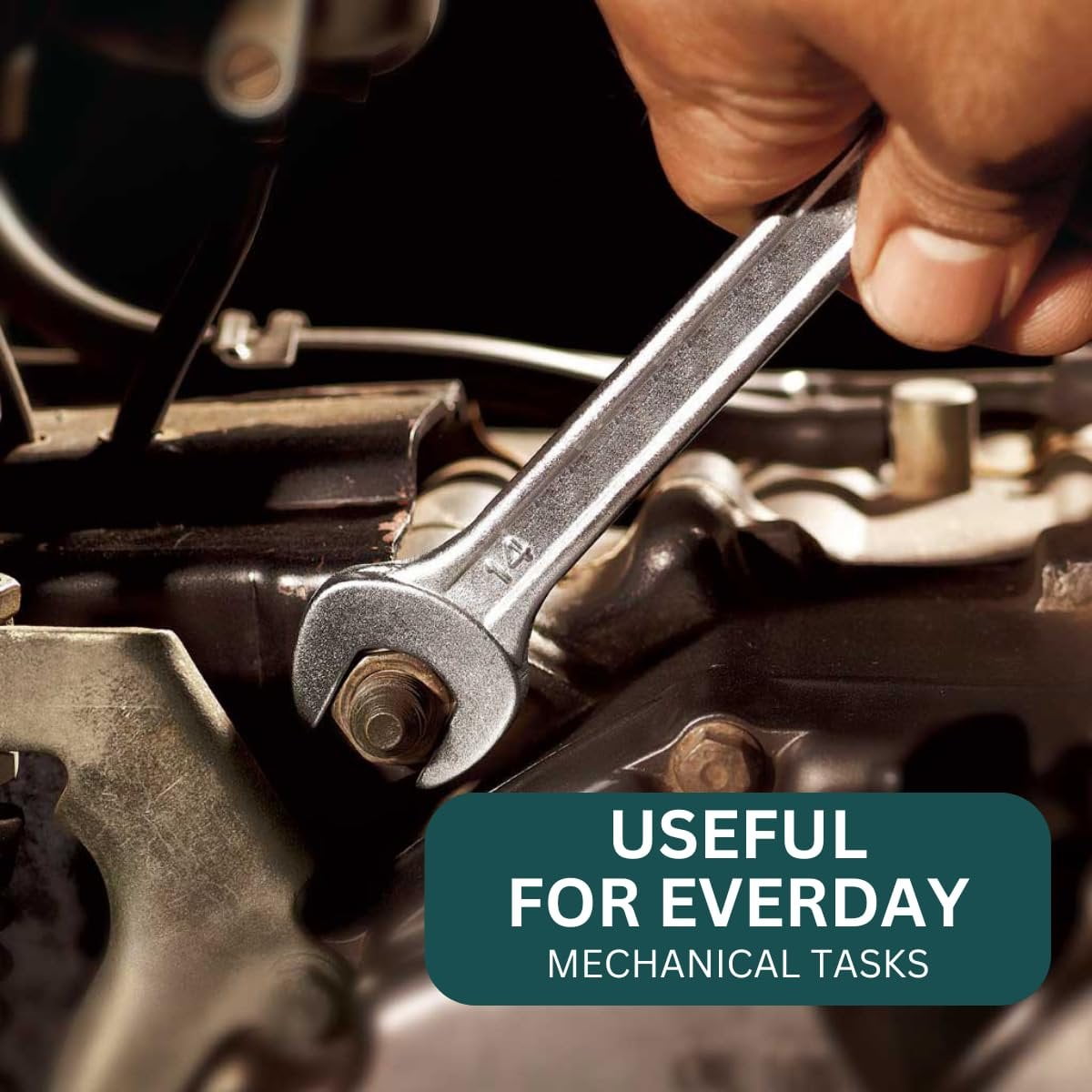 ARTESIA TOOL 5 Piece Set Double Open Ended Spanner Wrenches 10 Sizes 6mm to 15mm Storage Case Included Must Have Tool... - Image 6