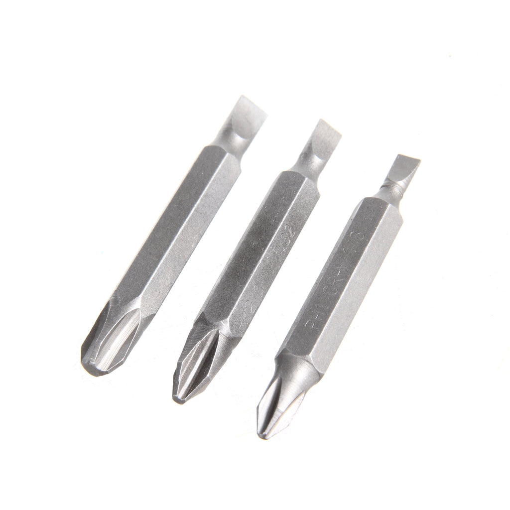 3-Pack 2 inch Double End Phillips Screwdriver Bits Set, Steel Material - Image 4
