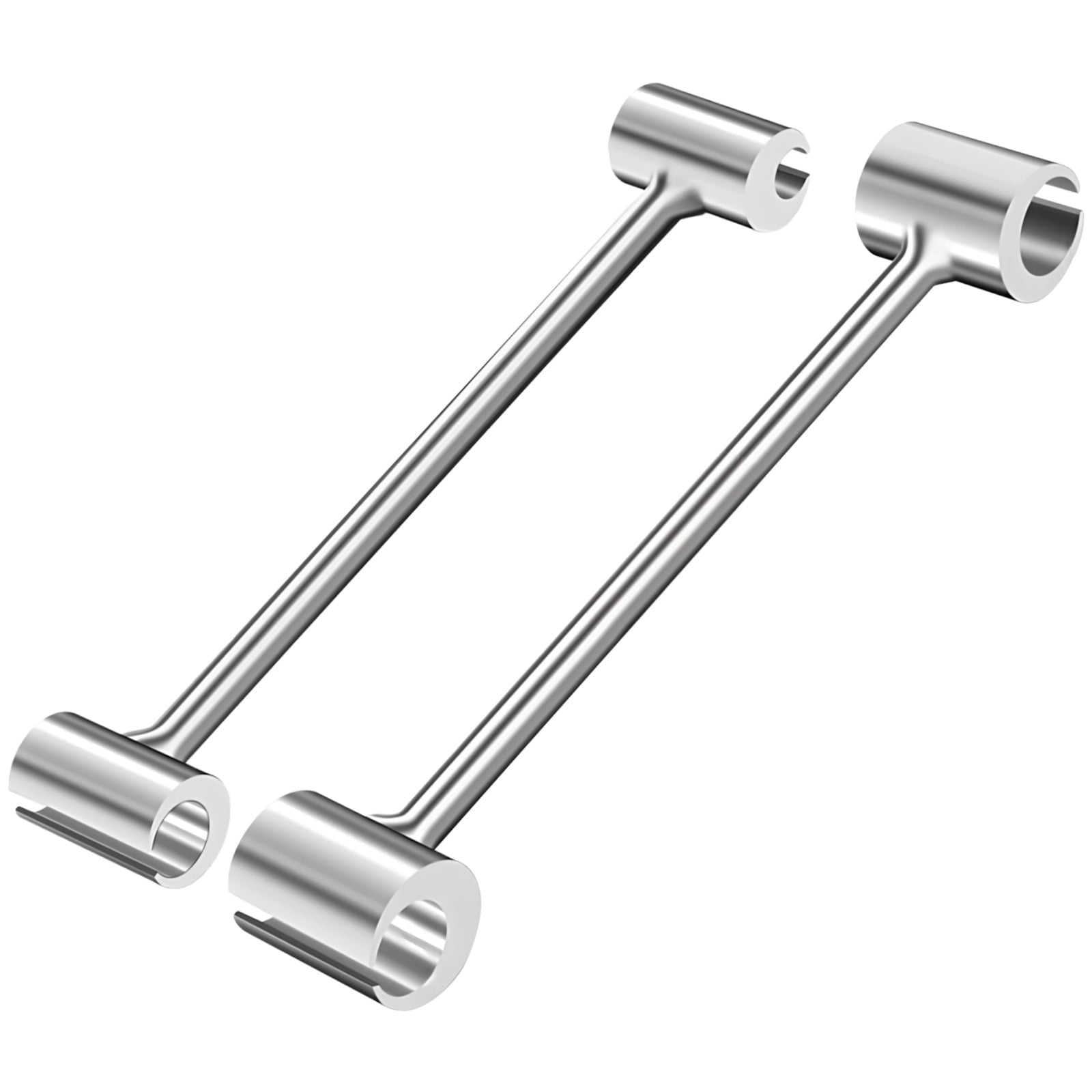 Stainless Steel Door Hinge Wrench Set 2 Pcs, Adjustable 14-25 mm Hinge Gap Adjustment Tool, Door Hinge Alignment Wren...