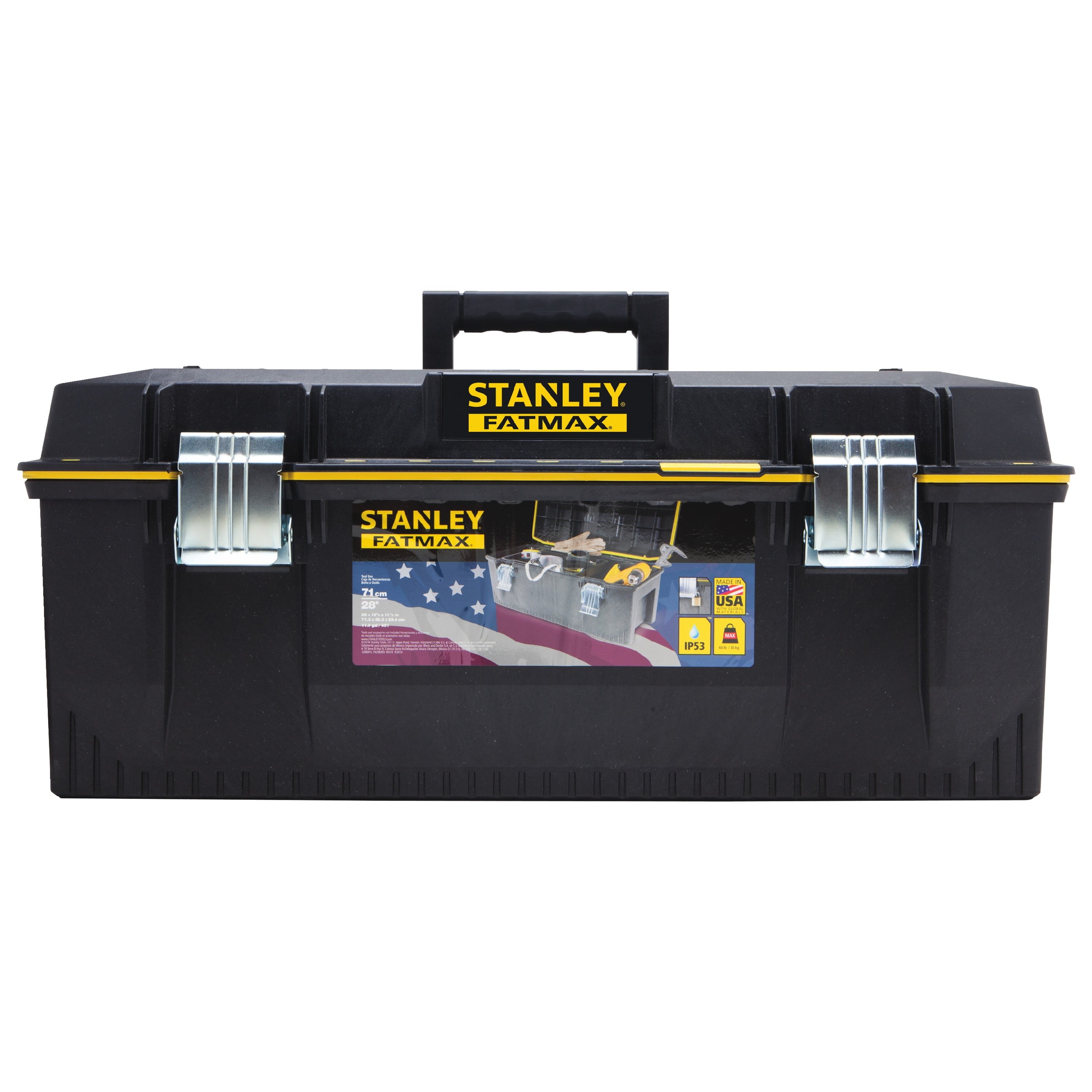 Stanley Storage 028001L 28" Structural Foam Water Resistant Toolbox - Image 3