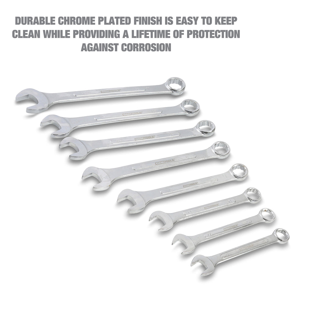 8 Piece Jumbo Combination Wrench Set (21 mm - 32 mm) - Image 4