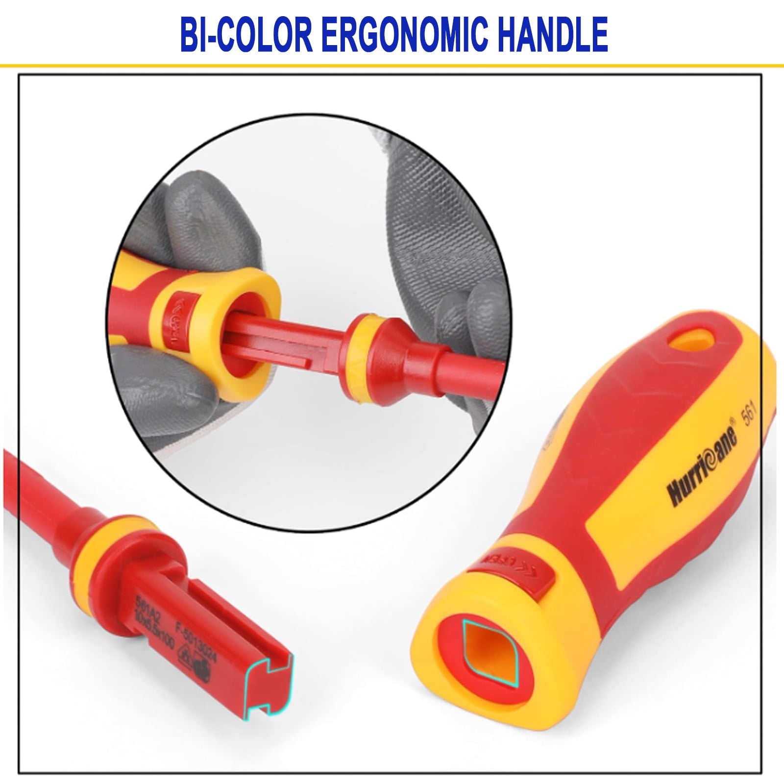 12-in-1 Magnetic Insulated Screwdriver Set - 1000V Voltage Proof Slotted Tools for Electricians - Image 5