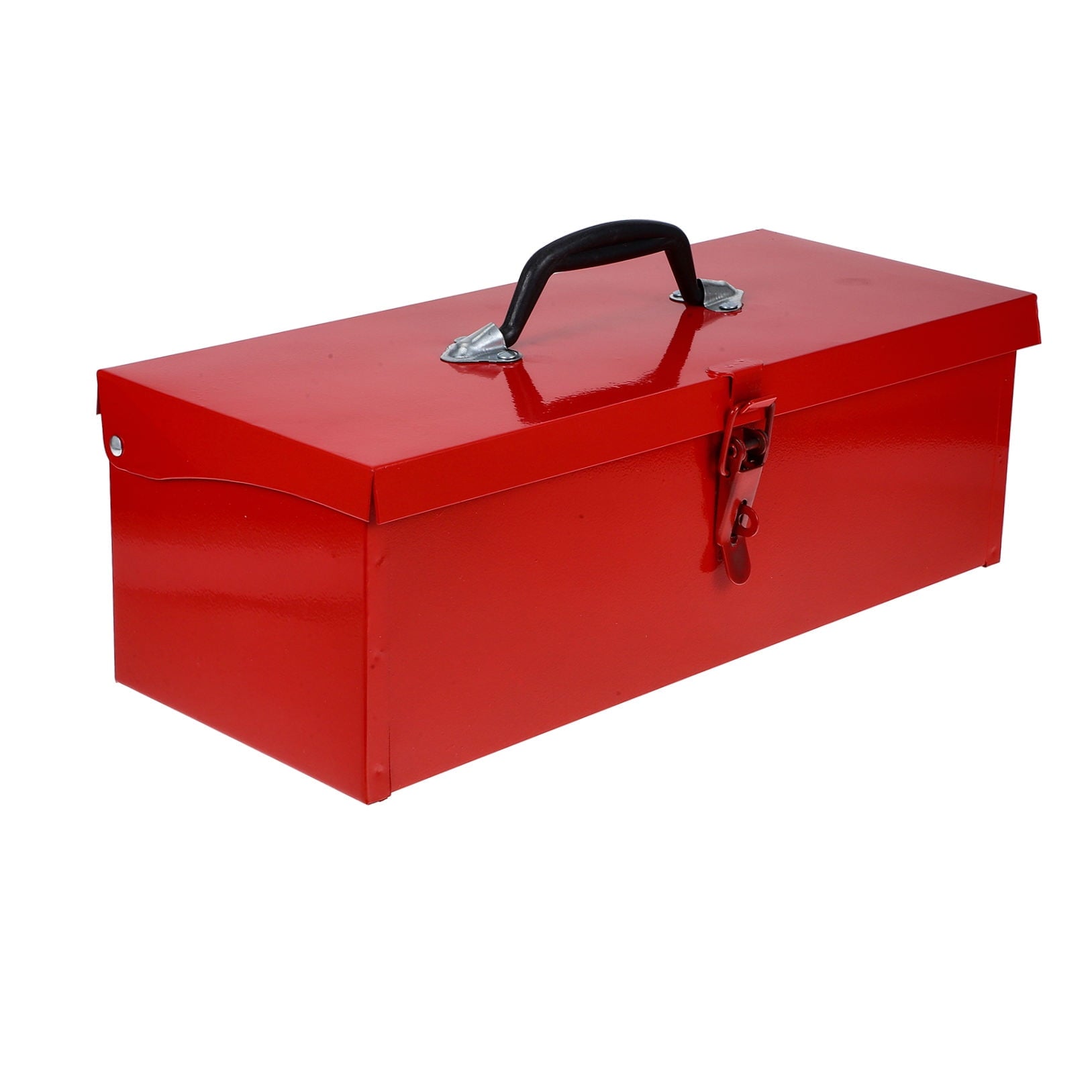 1Set Red Metal Tool Box for Household Tools and Portable Use 39.0X16.0X13.0Cm - Image 6
