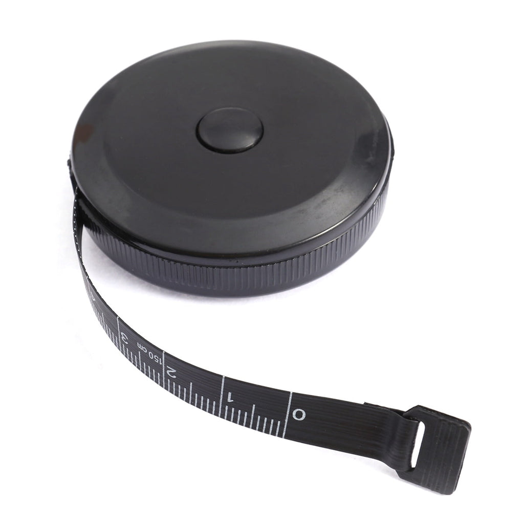 Flexible Clothes Measuring Tape Black PVC for General Users 1Pack - Image 4