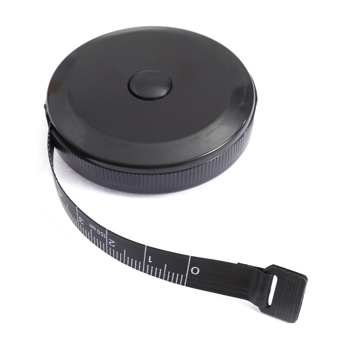 Flexible Clothes Measuring Tape Black PVC for General Users 1Pack - Image 4