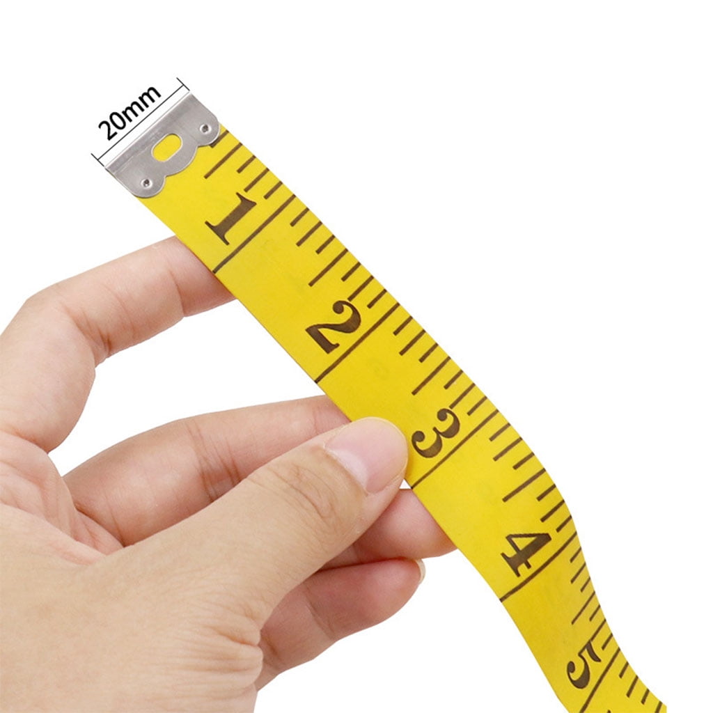 Portable Tape Measure 120-Inch for Extra Long Flexible Ruler Metric/Imperial Measuring Tape Clothes Height Body Weight U - Image 3