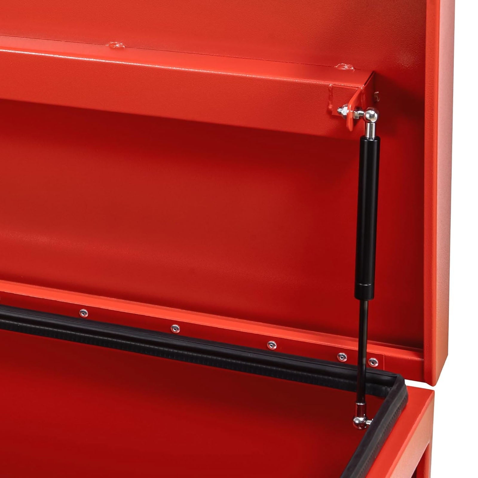Ladcaser Truck Tool Box Jobsite Storage Box Toolbox Chest Cabinet 36inch Heavy Duty Truck Bed Toolbox Tools Organizer with Side Handles for - Image 2