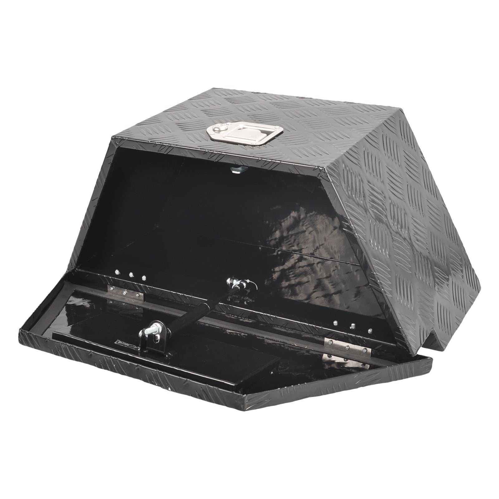 26 Inch Aluminum Trailer Tongue Tool Box Truck Bed Toolbox Underbody Storage - Image 3