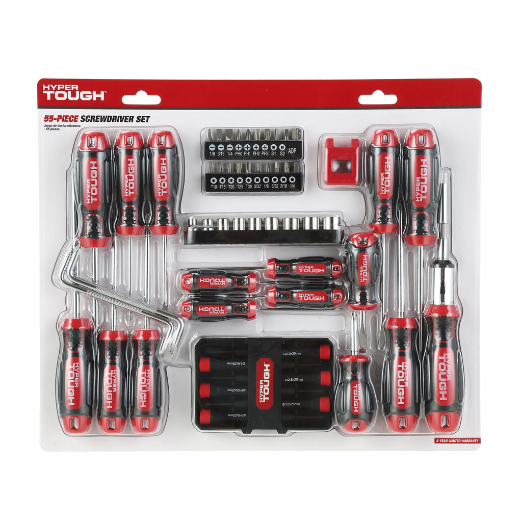 Hyper Tough 55 Piece Screwdriver Set - Image 4