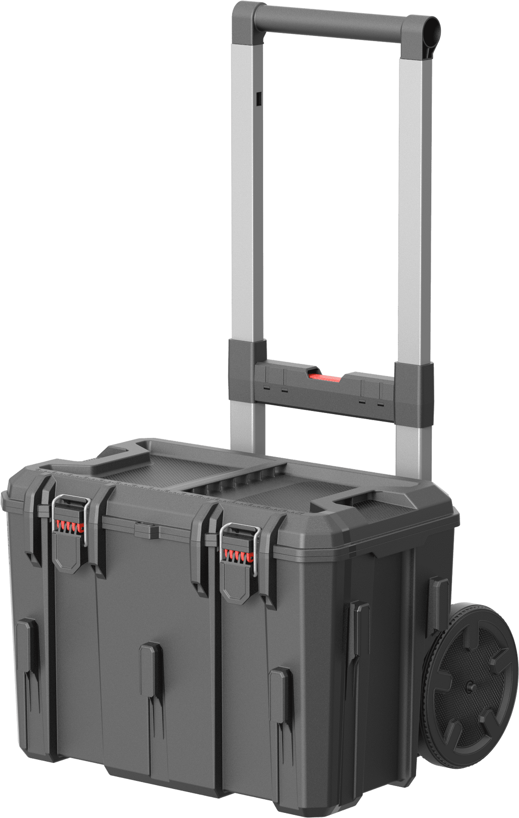 Hyper Tough Hyper Stack Heavy Duty 3 Piece Modular Rolling Toolbox System, Black - Image 5
