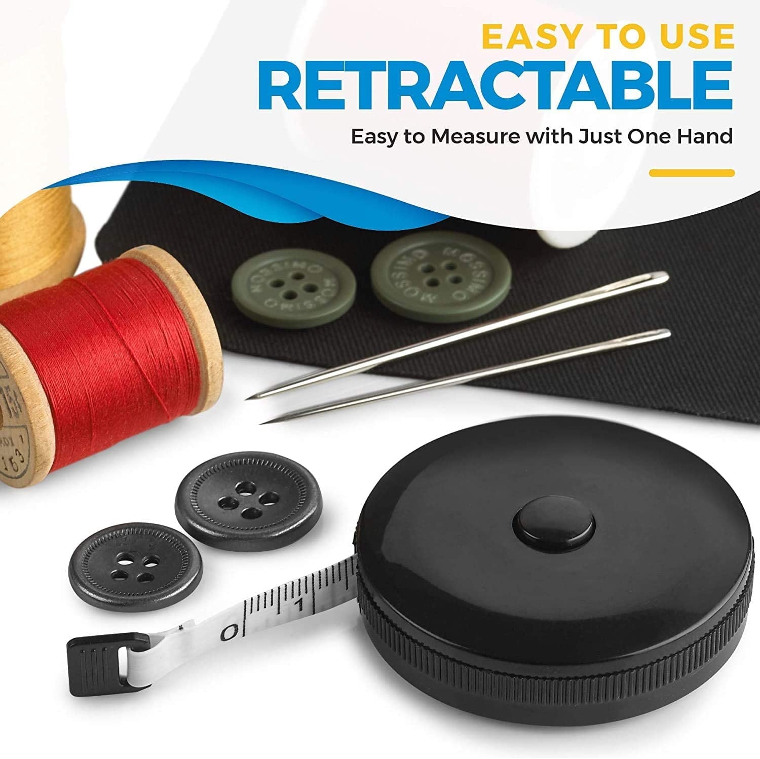 Tape Measure Body Measuring Tape Adult 60 in, 2 Pack - Image 4