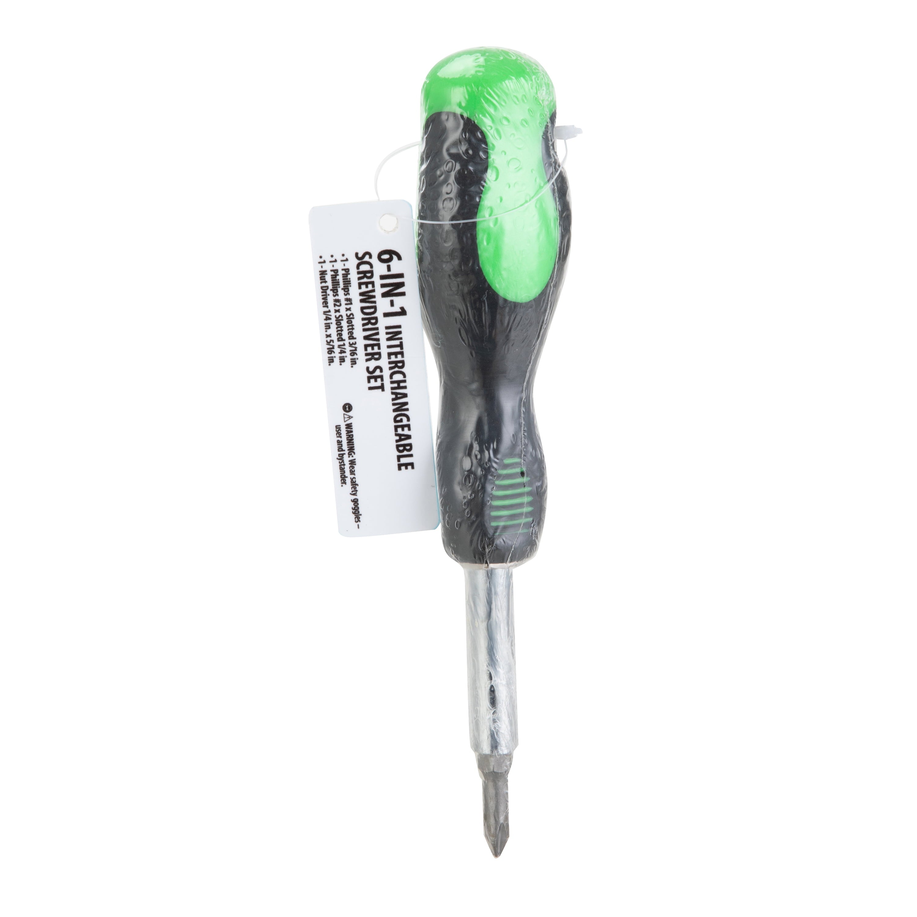 Non Branded 6 in 1 Screwdriver, Phillips, Slotted, and Nut Driver Set - Image 5
