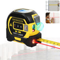 3 in 1 Digital Laser Tape Measure, 130ft/40m Laser Distance Meter, Auto Lock Measuring Tape Range Finder for Construc...