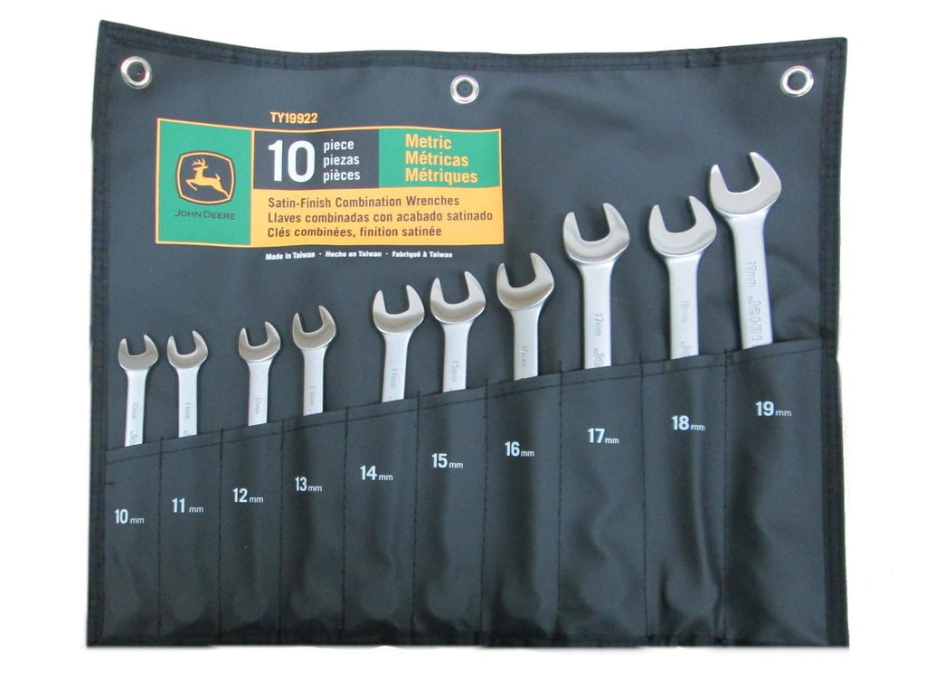 10-Piece Metric Satin-Finish Combination Wrench Set - Image 2