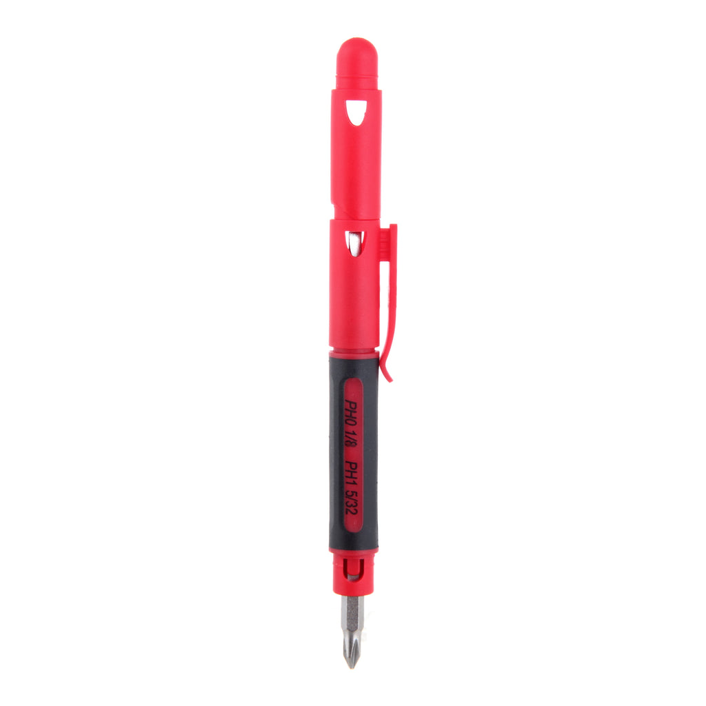 4-In-1 Mini Screwdriver with Phillips and Slotted Heads - Image 4