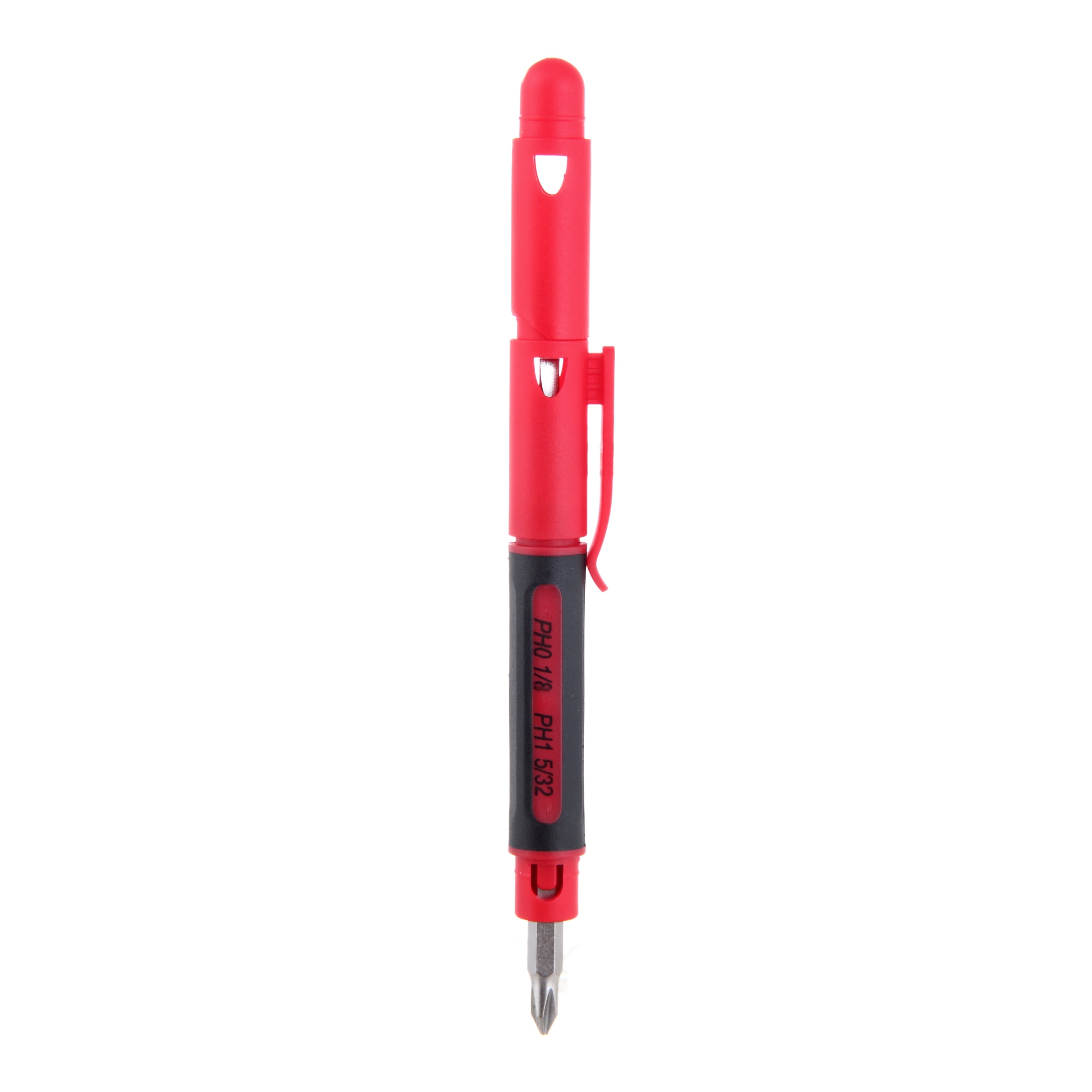 4-In-1 Mini Screwdriver with Phillips and Slotted Heads - Image 4