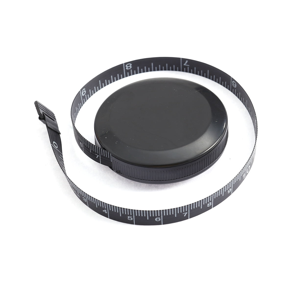 Flexible Clothes Measuring Tape Black PVC for General Users 1Pack - Image 3